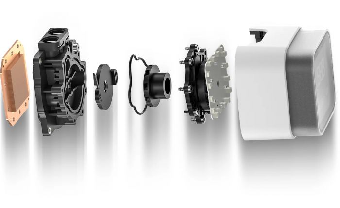 Система водяного охолодження DeepCool LQ240 White (R-LQ240-WHDSMC-G-1)