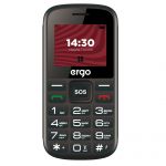 Мобiльний телефон Ergo R202 Dual Sim Black