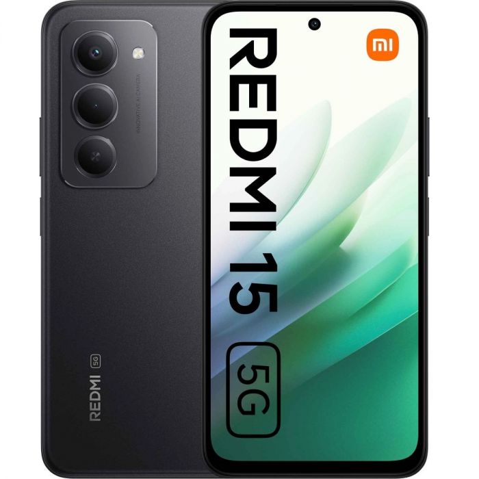 Смартфон Xiaomi Redmi 15 5G 4/128GB Midnight Black_EU