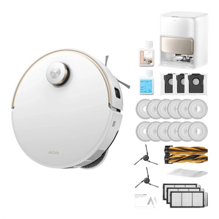 Робот-пилосос Mova V50 Ultra Complete White (RLV72LE-1)