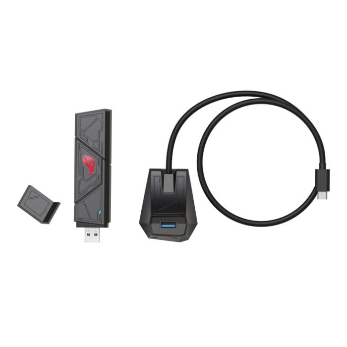 Бездротовий адаптер Asus ROG USB-BE92 (90IG09H0-MO0B00)
