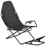 Крісло-кокпіт із кріпленням для керма, педалей та коробки передач GamePro RS400B Black