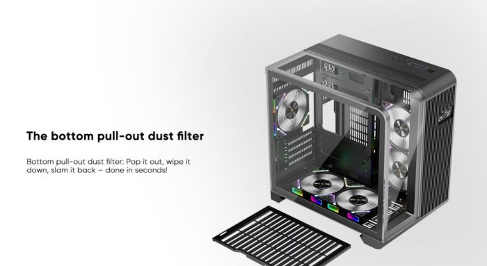 Корпус 1stPlayer RT5 Black без БЖ