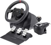 Кермо GamePro RW575PM з педалями та коробкою передач