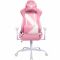 Крісло для геймерів 1stPlayer S02 Pink-White