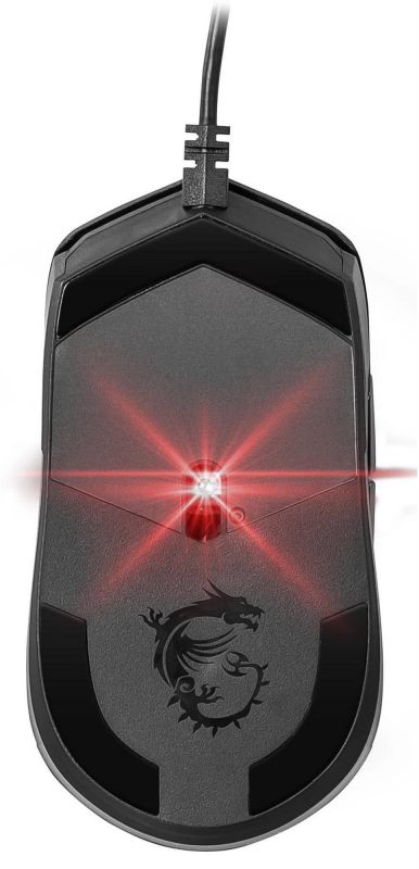 Миша MSI Clutch GM11 Black (S12-0402020-CLA)