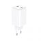 Сетевое зарядное устройство Sandberg 65W (2xUSB-C) White (441-56)