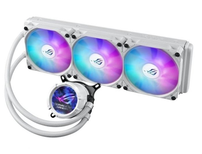 Система водяного охолодження Asus ROG Strix LC III 360 ARGB LCD White (90RC00W2-M0UAY0)