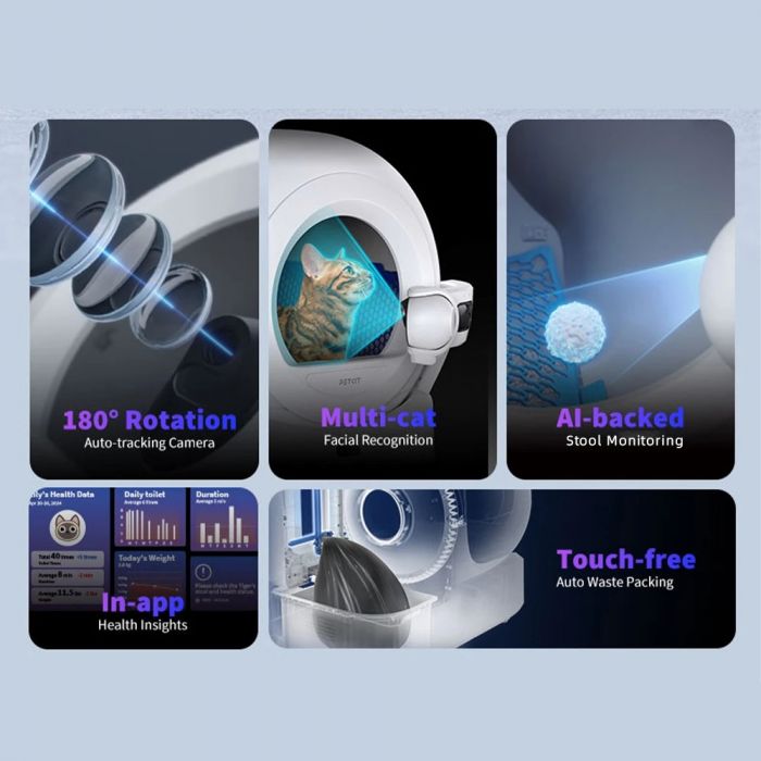 Смарт-лоток Petkit Purobot Ultra with Camera Self-Clean (P9903)