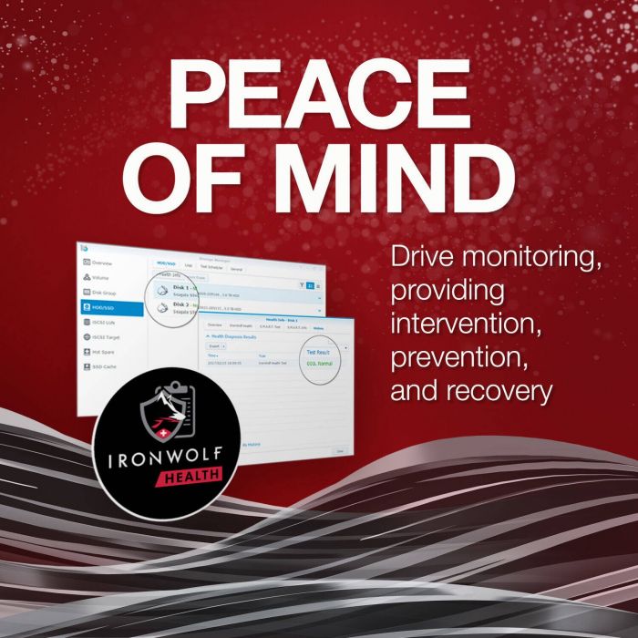 Накопичувач HDD SATA 6.0TB Seagate IronWolf Pro 7200rpm 256MB (ST6000NT001)