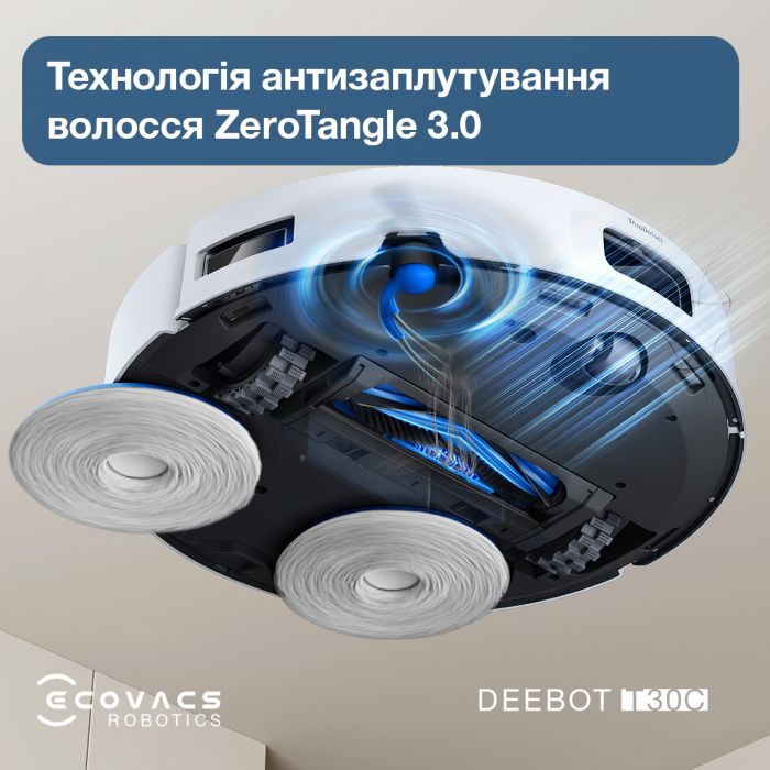 Робот-пилосос Ecovacs Deebot T30C White (DLX71)