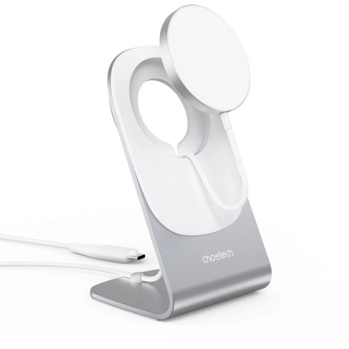 Бездротовий зарядний пристрій Choetech T518-F 15W + підставка-тримач