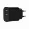 Мережевий зарядний пристрій Gembird (2USBх2.4A 12W) Black (TA-UC-2A12-01-BK)