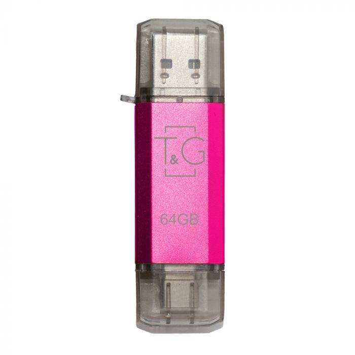 Флеш-накопичувач USB 64GB Type-C T&G 009 Star Series Fuchsia (TG009TC-64GFC)