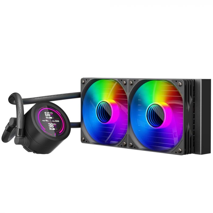 Система водяного охолодження 1stPlayer TS4-240 Black