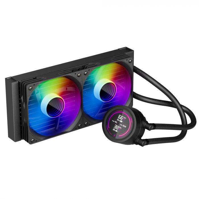 Система водяного охолодження 1stPlayer TS4-240 Black