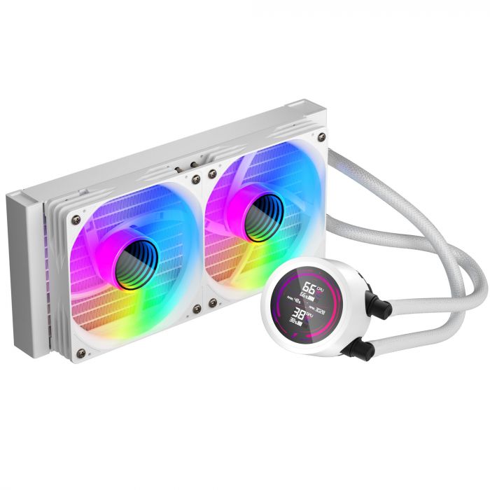 Система водяного охолодження 1stPlayer TS4-240 White