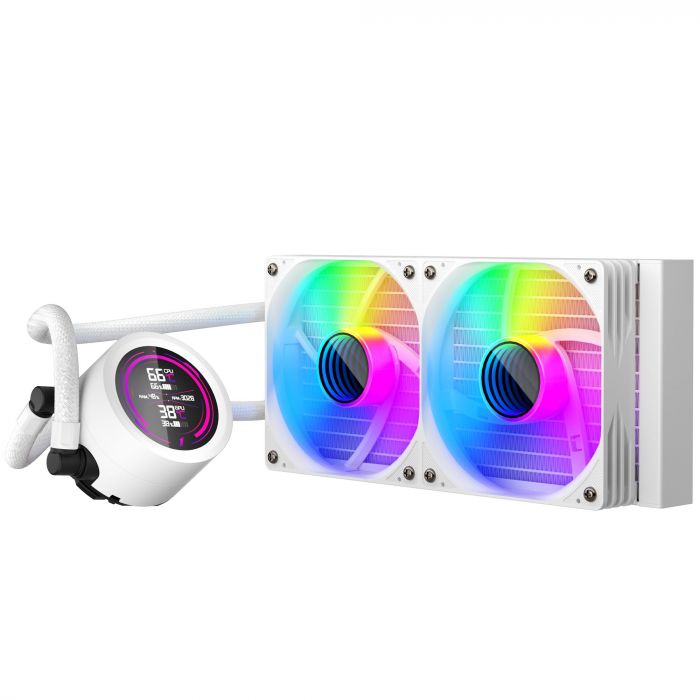 Система водяного охолодження 1stPlayer TS4-240 White