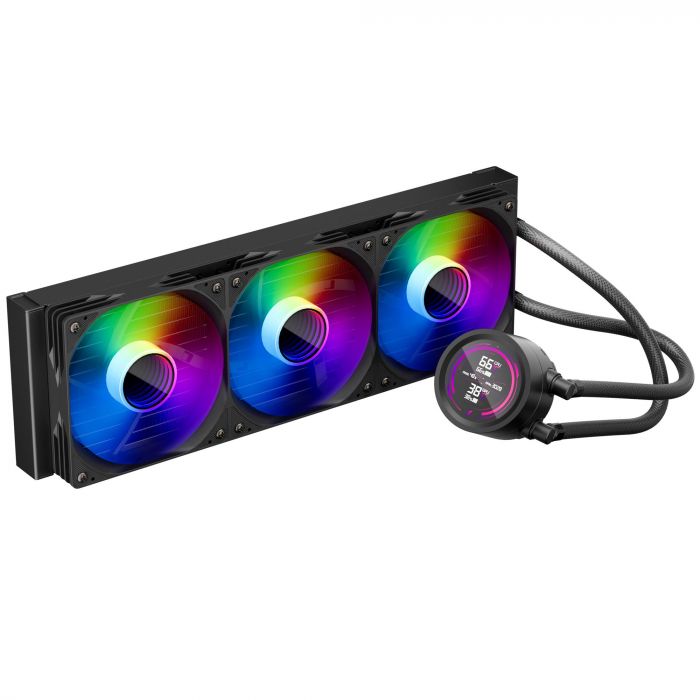 Система водяного охолодження 1stPlayer TS4-360 Black