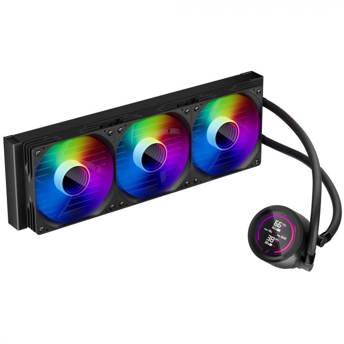 Система водяного охолодження 1stPlayer TS4-360 Black