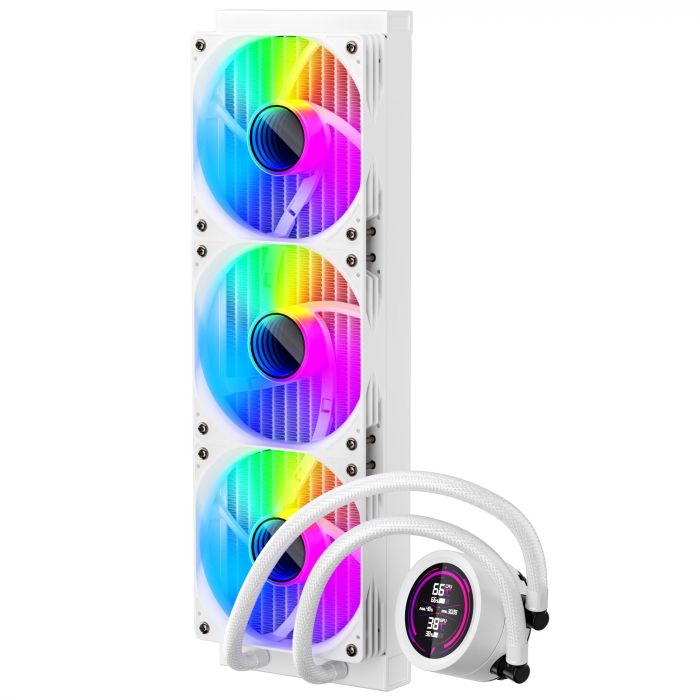 Система водяного охолодження 1stPlayer TS4-360 White