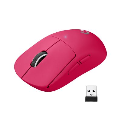 Миша бездротова Logitech G Pro X Superlight Magenta (910-005956)