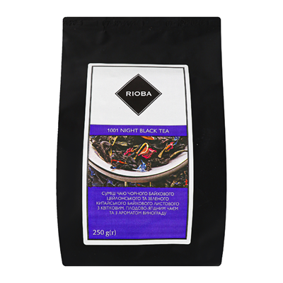 Суміш чаю Rioba 1001 night black tea 250г