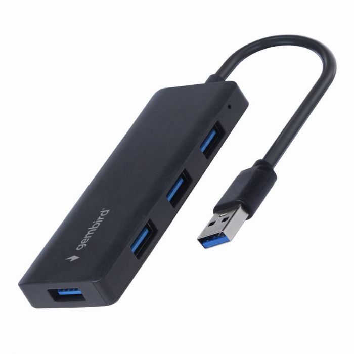 USB-хаб Gembird 4 ports Black (UHB-U3P4-03)