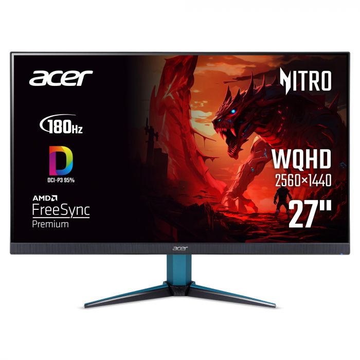 Монiтор Acer 27" Nitro VG271UM3bmiipx (UM.HV1EE.301) IPS Black