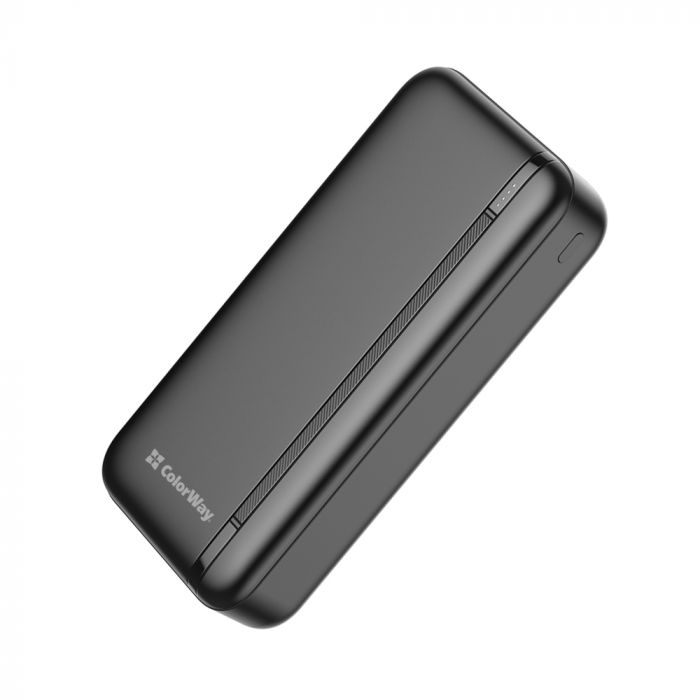 Універсальна мобільна батарея ColorWay Portable Charger 20000mAh Black (CW-PB200LPB4BK-PD)