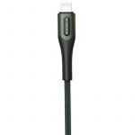 Кабель SkyDolphin S01L USB - Lightning (M/M), 1 м, Dark Green (USB-000580)