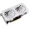 Відеокарта GF RTX 4060 Ti  8GB GDDR6 Dual Evo White OC Asus (DUAL-RTX4060TI-O8G-EVO-WHITE)