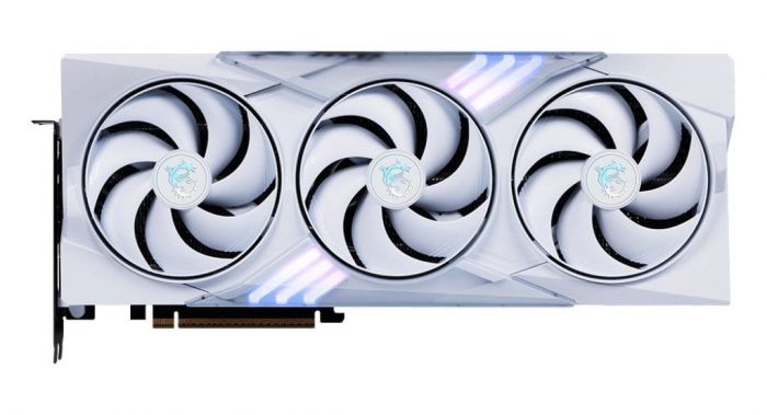 Відеокарта GF RTX 5070 12GB GDDR7 Gaming Trio OC White MSI (GeForce RTX 5070 12G GAMING TRIO OC WHITE)