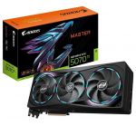 Відеокарта GF RTX 5070 Ti 16GB GDDR7 Aorus Master Gigabyte (GV-N507TAORUS M-16GD)