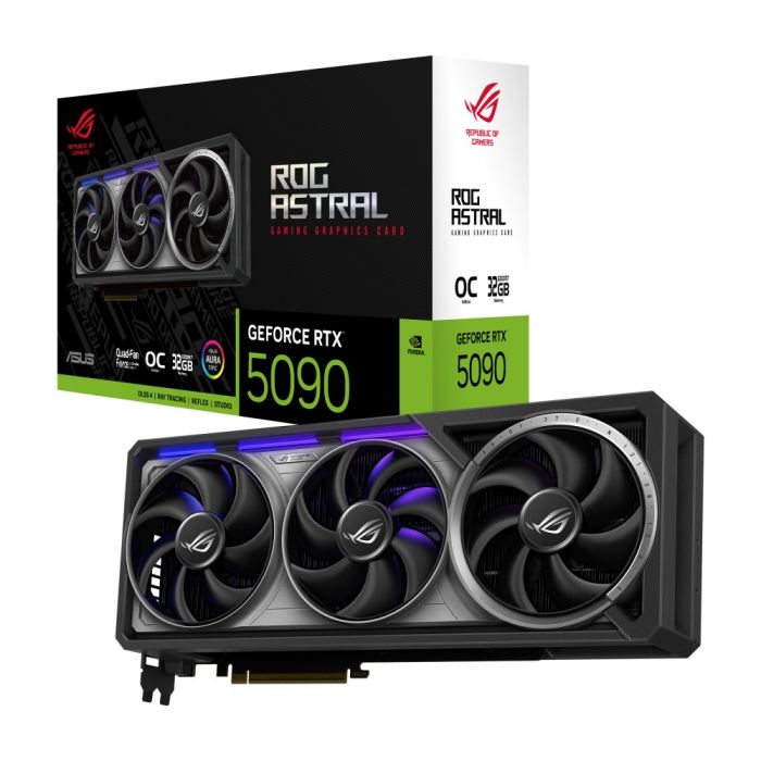 Відеокарта GF RTX 5090 32GB GDDR7 ROG Astral Gaming OC Asus (ROG-ASTRAL-RTX5090-O32G-GAMING)