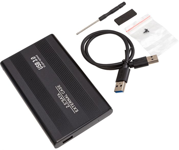 Зовнішня кишеня PowerPlant для HDD 2.5" USB3.0 (HC380015)