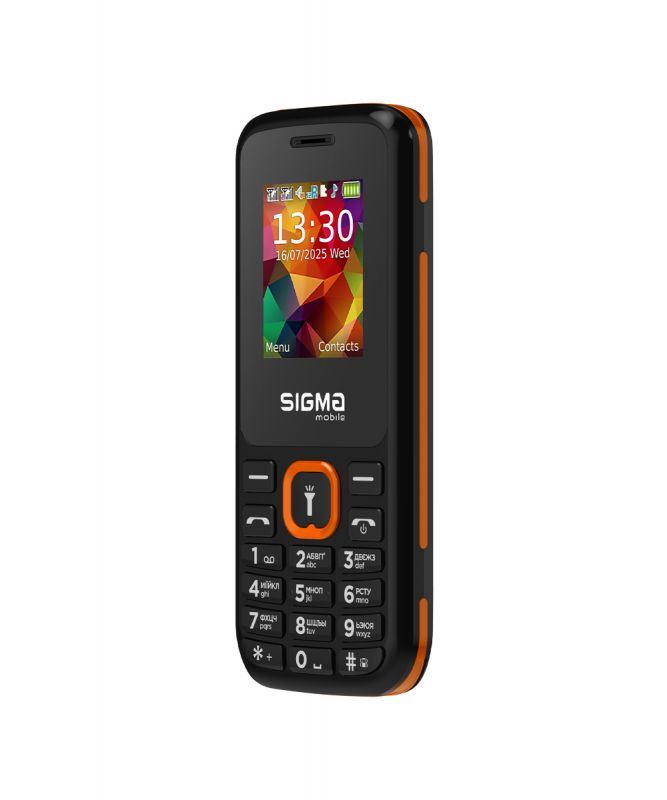 Мобiльний телефон Sigma mobile X-style 171 Mini Dual Sim Black/Orange