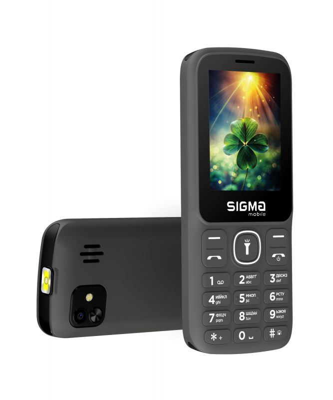 Мобiльний телефон Sigma mobile X-style 242 Lucky Grey
