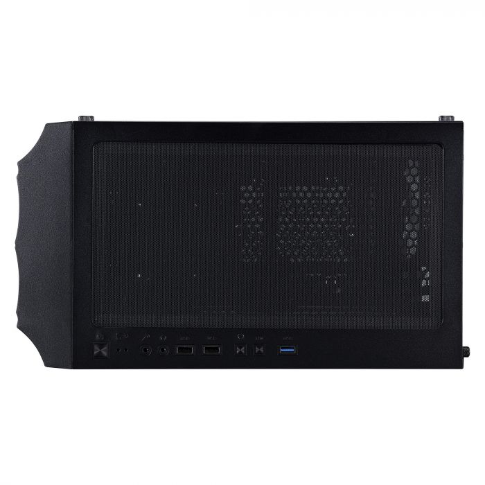 Корпус 1stPlayer X3-M-BK-4F1 Black без БЖ