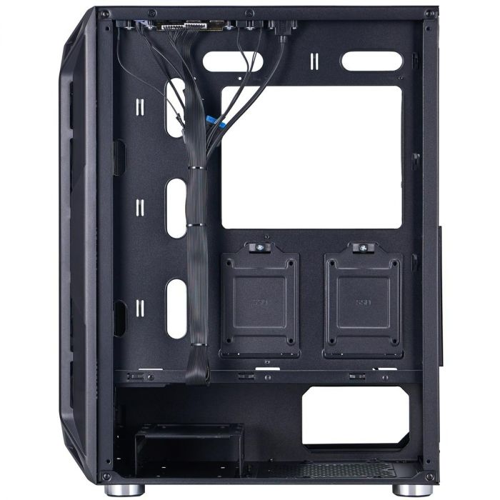 Корпус 1stPlayer X6-BK-4F1 Black без БЖ