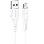 Кабель Foneng X81 USB - micro USB (M/M), 2.1 A, 1 м, White (X81-CA-MU)
