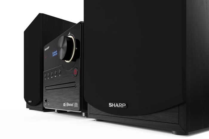 Мікросистема Sharp Micro Sound System Black (XL-B517D(BK))