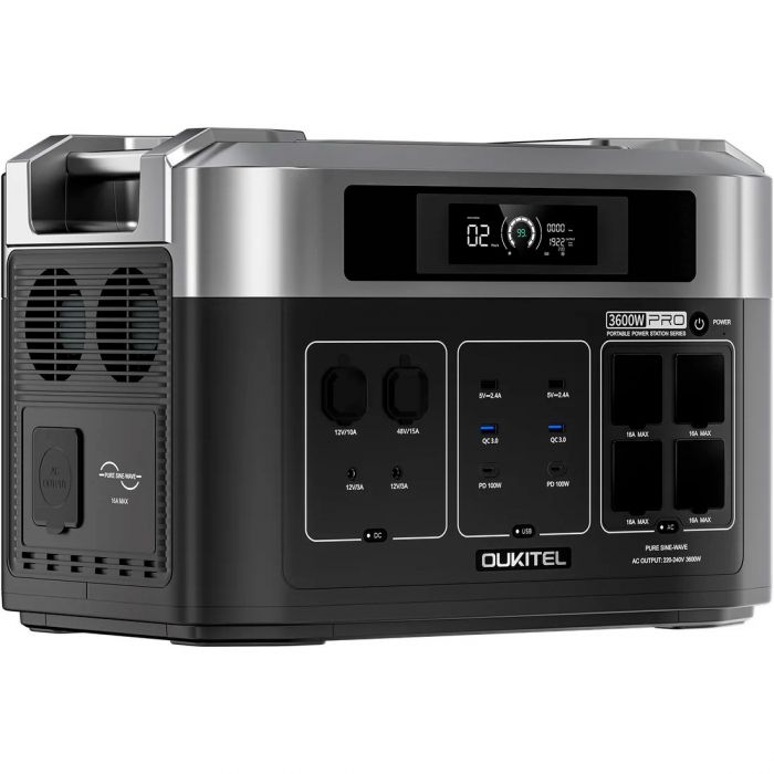 Зарядна станція Oukitel BP2000E Pro 2048Wh, 3600W
