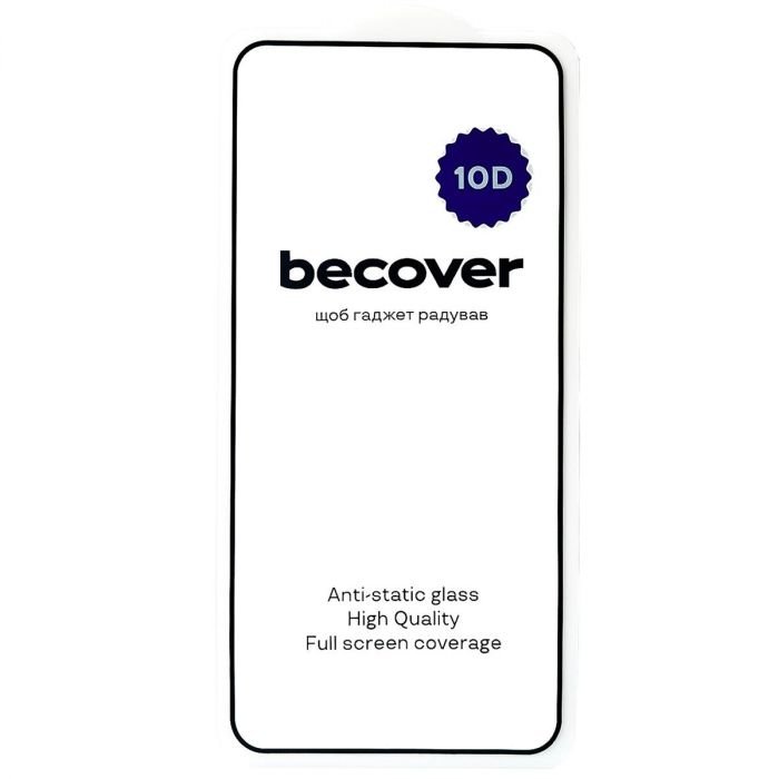 Захисне скло BeCover для Samsung Galaxy S25 SM-S931 Black 10D (712721)