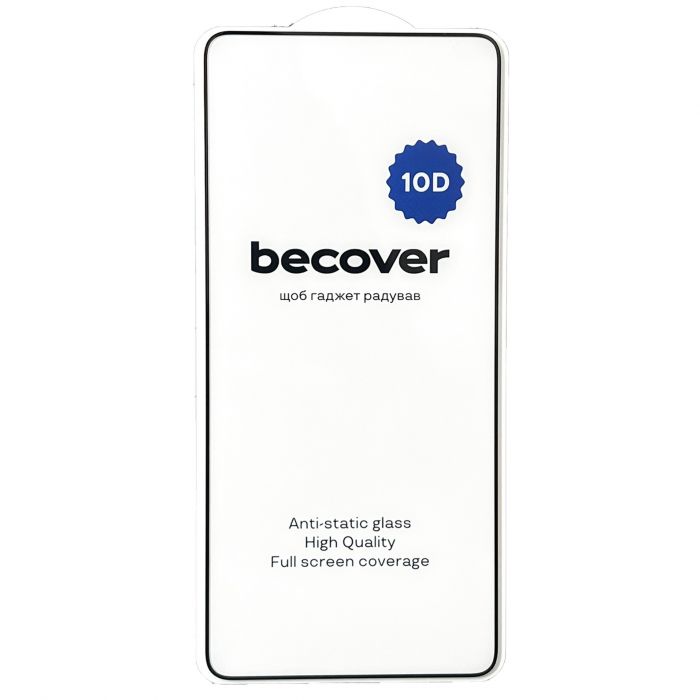 Захисне скло BeCover для ZTE Blade A35/A55 Black 10D (712730)