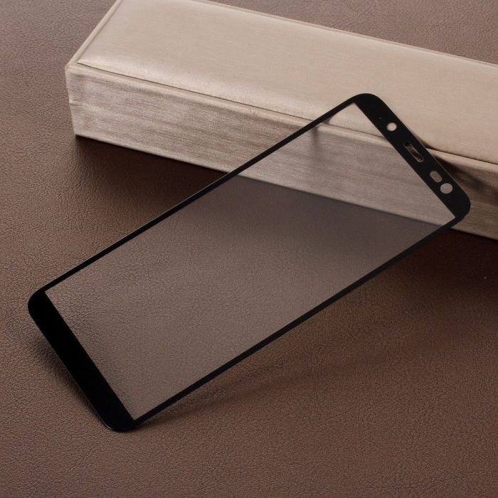 Захисне скло China для Samsung Galaxy J6 SM-J600 Black (178368B)