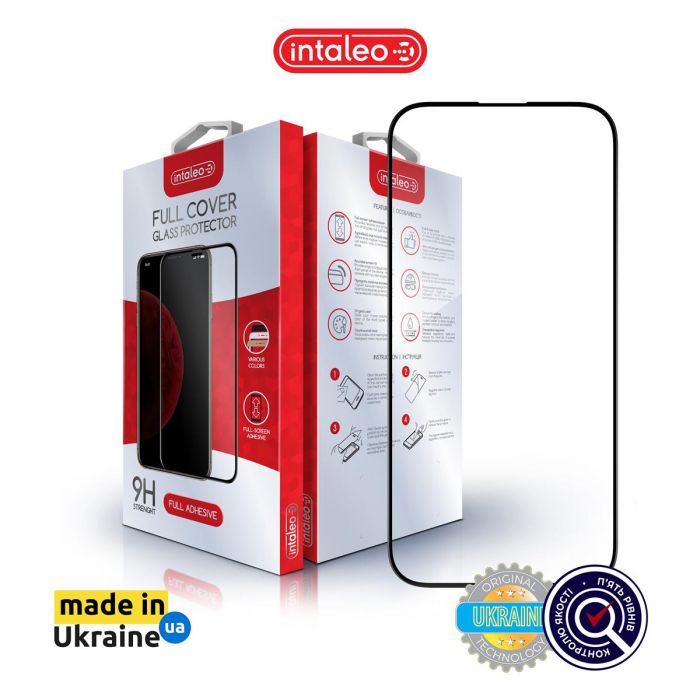 Захисне скло Intaleo Full Glue ESD для Apple iPhone X/XS/11 Pro Black (1283126547577)